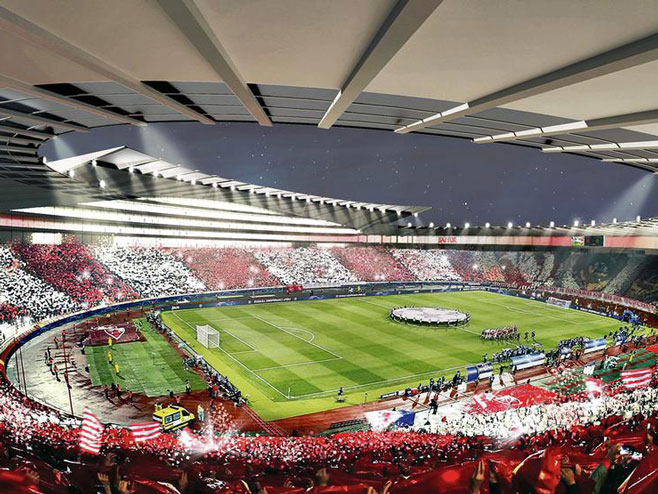 Novi stadion Crvene zvezde (foto:IES/CREW) - 