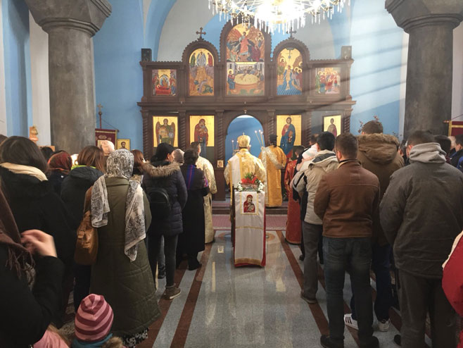 Drvar - Božićna liturgija - Foto: RTRS