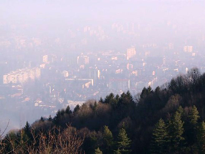 Banjaluka pod maglom - Foto: RTRS