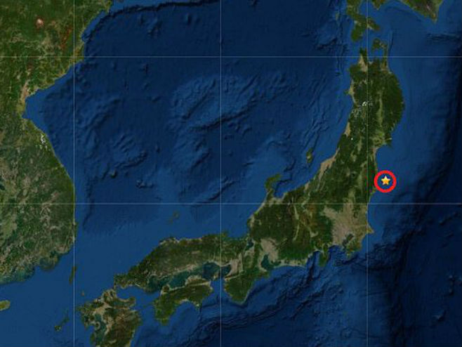 Zemljotres u oblasti Fukušime (Foto: USGS) - 
