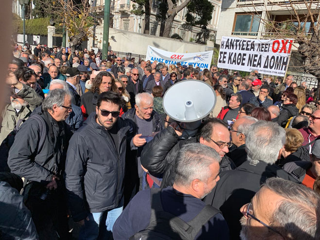Protesti, Grci na nogama (foto: twitter.com/dgatopoulos) - 