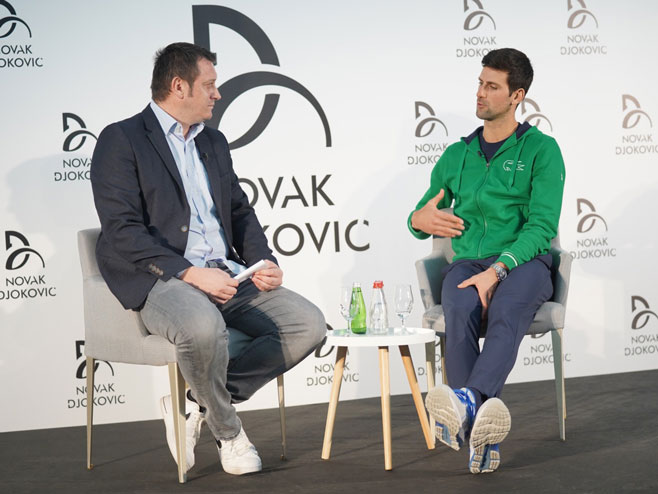 Novak Đoković, intervju za RTRS - Foto: RTRS