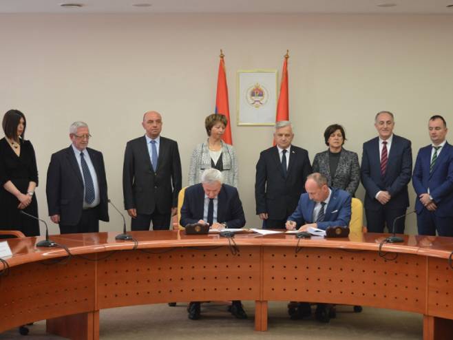 Predsjednici fiskalnih savjeta Republike Srpske i Bugarske - Foto: SRNA
