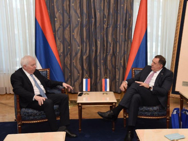 Dodik i Ivancov, arhiv - Foto: SRNA