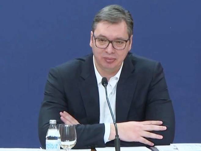 Aleksandar Vučić (foto:screenshot Kurir TV) - 