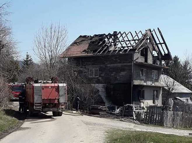 Izgorjela kuća u Kneževu - 