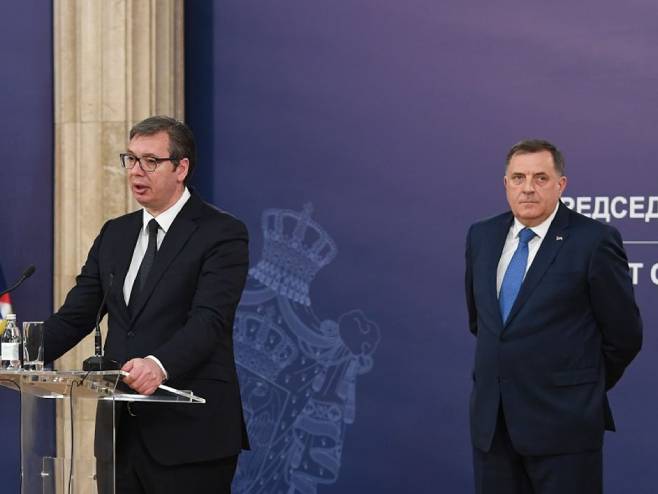 Dodik i Vučić (Foto: Predsjedništvo Srbije/Dimitrije Gol) - 