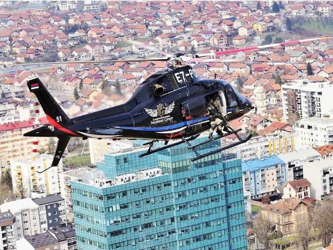Helikopter servis (foto: MUP Srpske) - 