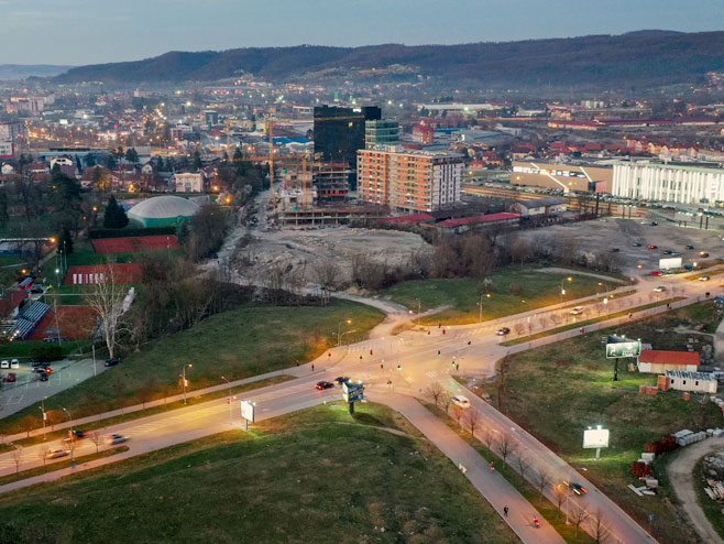 Lokacija buduće Kongresne dvorane u Banjoj Luci (foto: banjaluka.rs.ba) - 