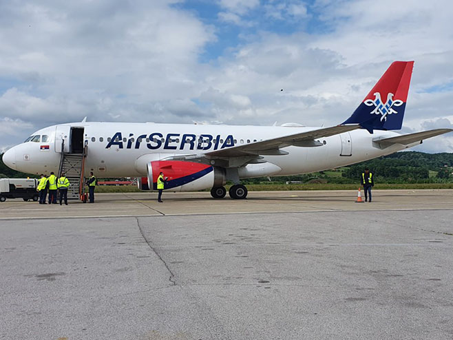 Avion Er Srbije - Foto: RTRS