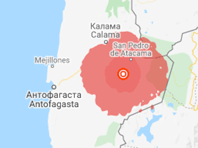 Afagasta - zemljotres - Foto: ilustracija