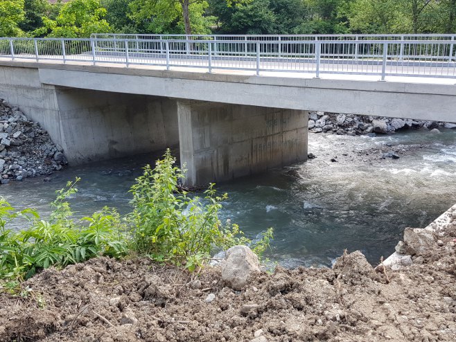 Teslić - most na rijeci Usori u Blatnici pušten u saobraćaj - Foto: SRNA