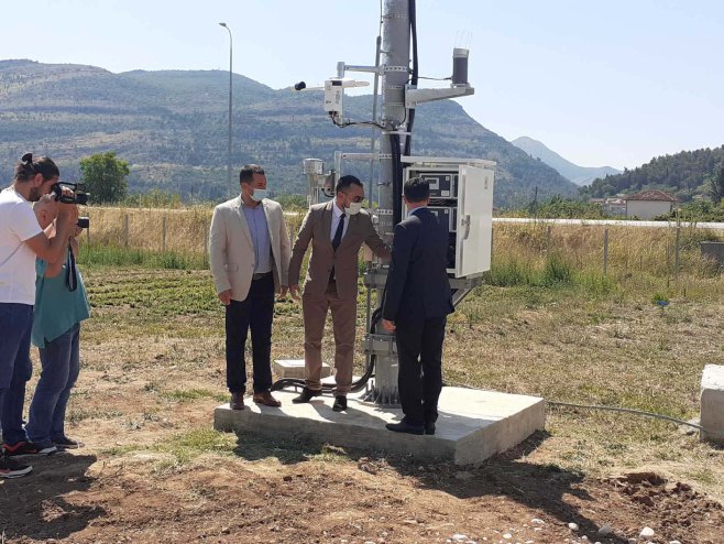 Trebinje - puštena u rad automatska agrometeorološka stanica Trebinje - puštena u rad automatska agrometeorološka stanica - Foto: SRNA