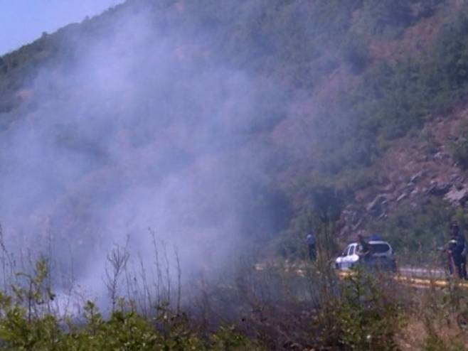Požar u Trebinju - Foto: RTRS