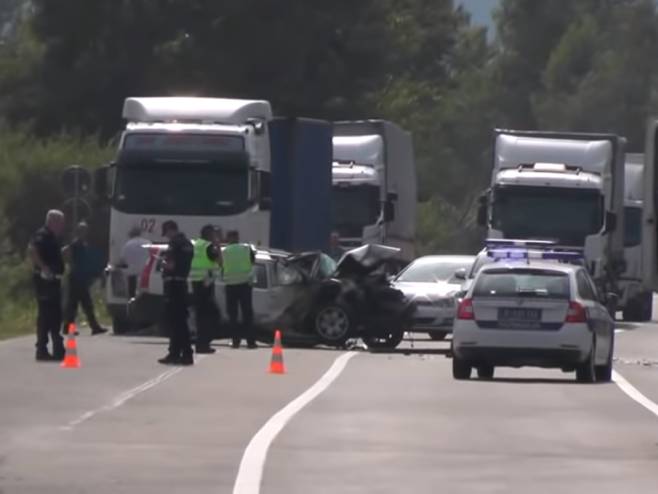 Saobraćajna nesreća u Kruševcu (foto: tk.rs) - 