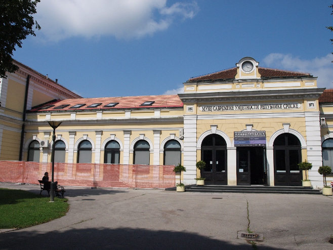 Sanacija krova Muzeja savremene umjetnosti (Foto:banjaluka.rs.ba) - 