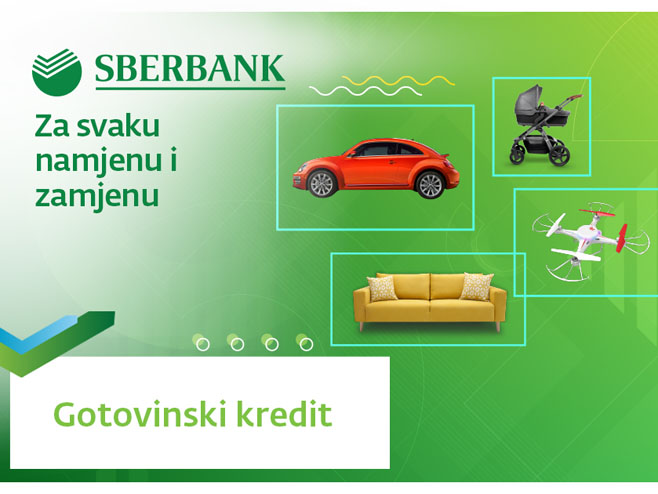 Gotovinski kredit Sberbank Banjaluka - 