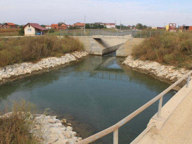 Bijeljina - rekonstukcija Majevičkog obodnog kanala i kanala Glogovac - Foto: SRNA