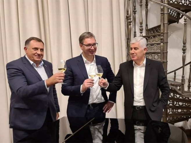 Dodik, Vučić i Čović (Foto: Instagram) - 