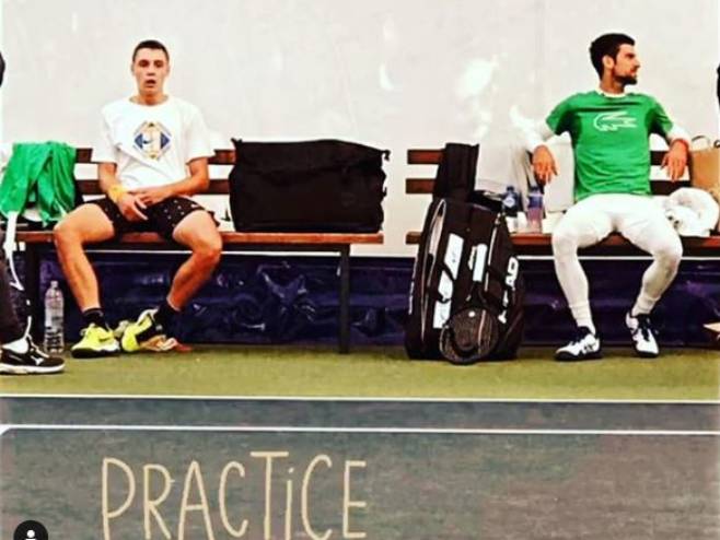 Novak Đoković (foto: tennisklubnovipazar Instagram) - 