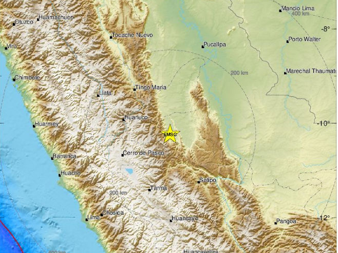 Peru - zemljotres (Foto: www.emsc-csem.org) - 