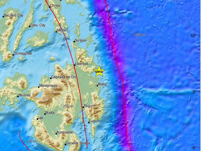 Zemljotres na Filipinima (foto: EMSC) - 