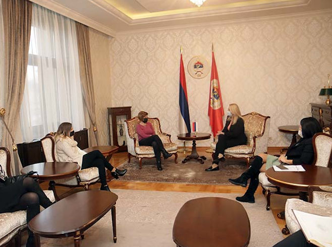 Sastanak kod predsjednice Srpske Željke Cvijanović (Foto: Kabinet predsjednice) - 