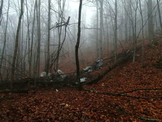 Pronađene olupine srušenog aviona - Foto: RTRS