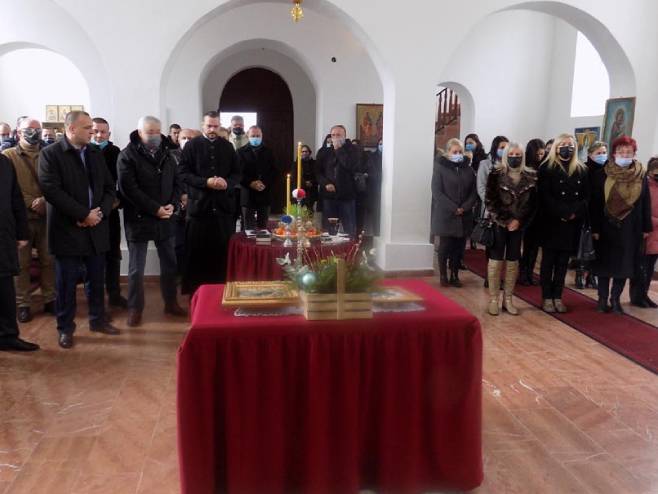 Crkva Svetih apostola Petra i Pavla u Kravici kod Bratunca - Foto: SRNA