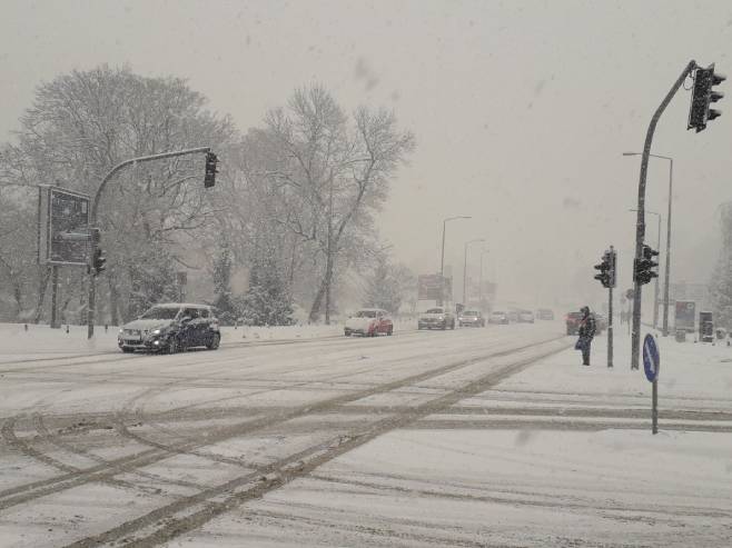 Banjaluka pod snijegom - Foto: RTRS