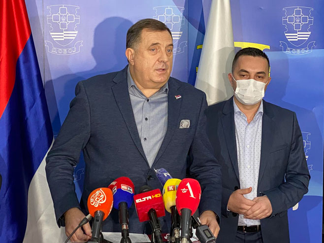 Dodik i Јerinić - Foto: RTRS