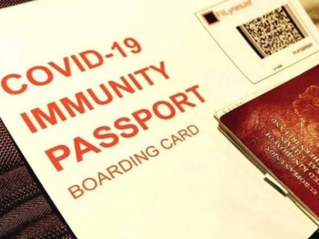 Kovid pasoš - Foto: AP