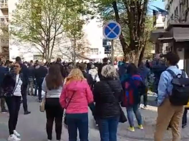 Protesti u Mostaru - Foto: nezavisne novine