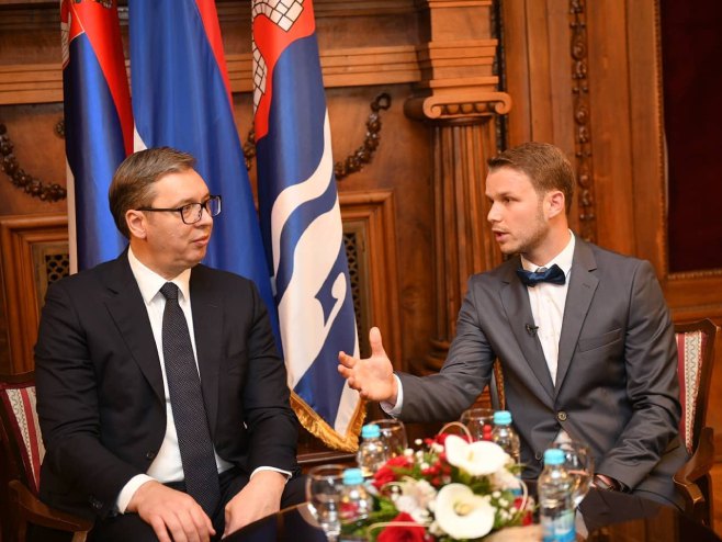 Vučić i Stanivuković  (foto: A. Čavić) - 