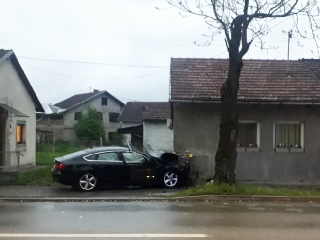 Saobraćajna nezgoda u Prijedoru - Foto: RTRS