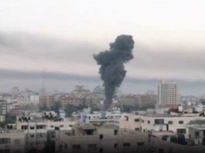 Eksplozija u Gazi - Foto: Screenshot