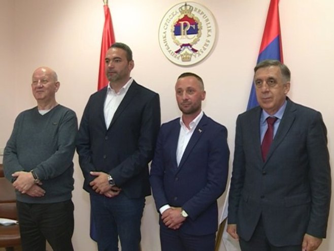 Zoran Stanković, Denis Bojić, Milorad Kojić i Mlađen Cicović - Foto: RTRS