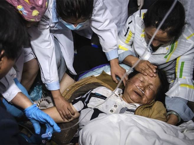 Objavljeni prvi snimci nakon potresa u Kini, pokrenuta akcija spašavanja - Foto: nezavisne novine