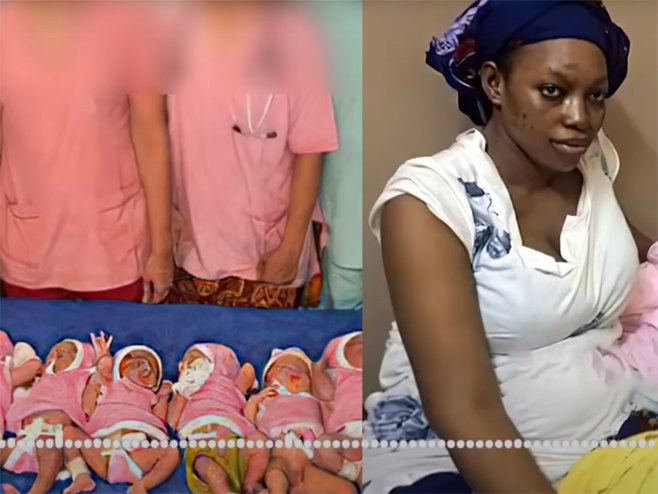 Јužnoafrikanka rodila 10 beba - Foto: Screenshot/YouTube