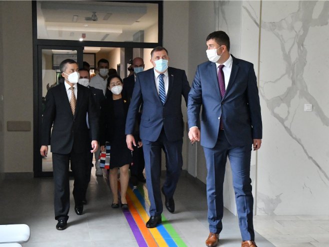 Dodik i Đi Ping - Foto: RTRS