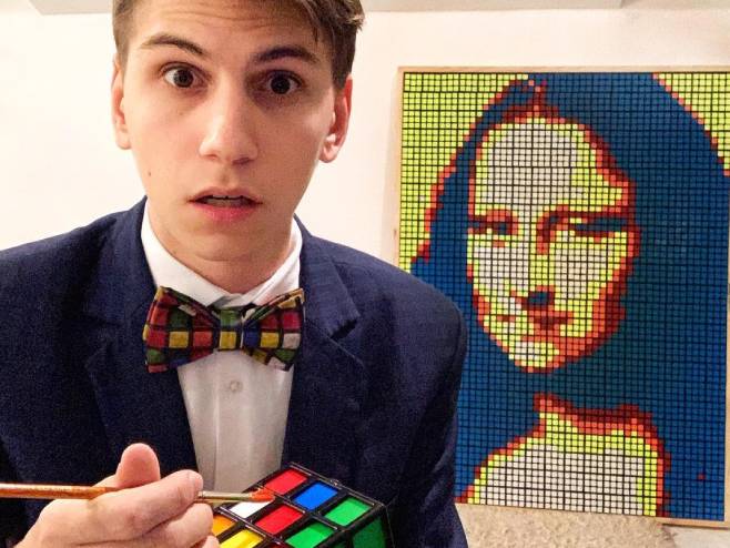 Sklapanje Rubikove kocke pretvorio u pravu umjetnost (Foto: instagram.com) - 