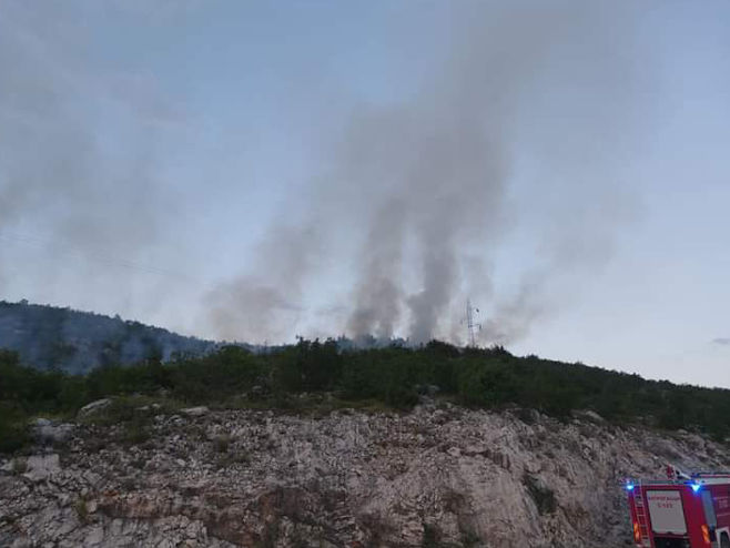Trebinje - požar - Foto: SRNA
