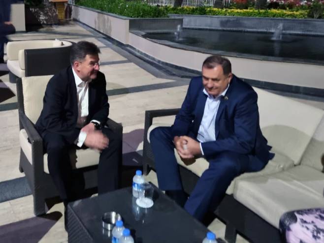 Dodik i Lajčak u Turskoj - Foto: SRNA