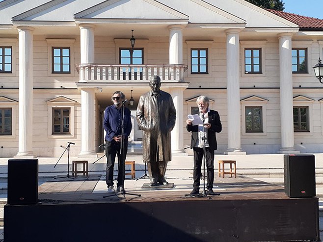 Kusturica u Andrićgradu - Foto: SRNA