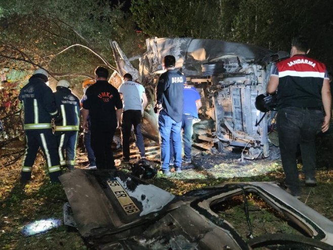 Saobraćajna nezgoda u Turskoj (foto: IHA Photo) - 