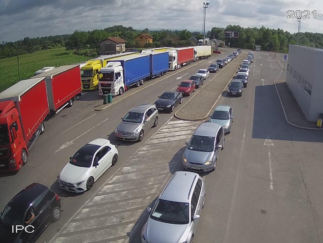 Granični prelaz Gradina - izlaz iz Srpske (AMS RS) - 