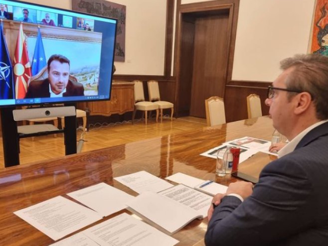 Vučić-video sastanak (foto:instagram) - 