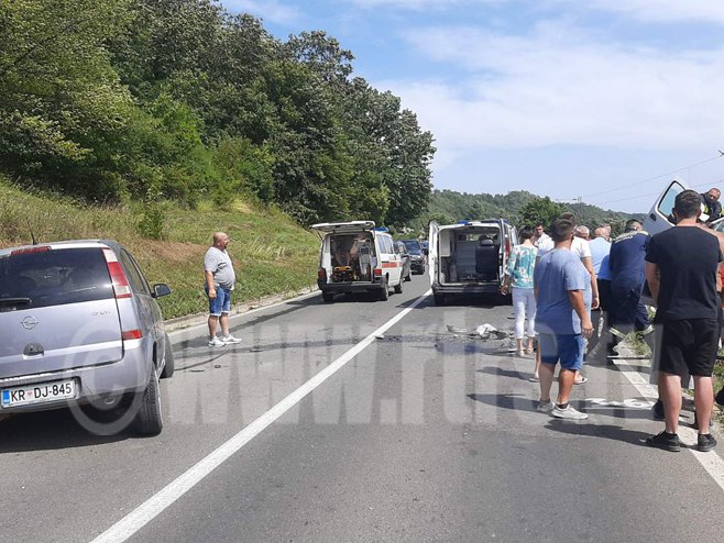 Saobraćajna nesreća Novi Grad - Prijedor - 
