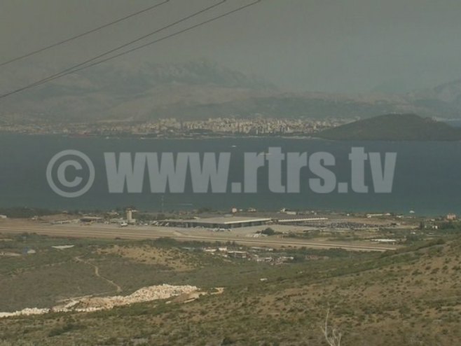 Požar u Trogiru - Foto: RTRS