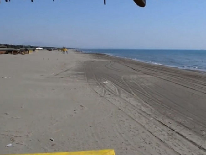 Velika plaža u Ulcinju - Foto: Screenshot/YouTube